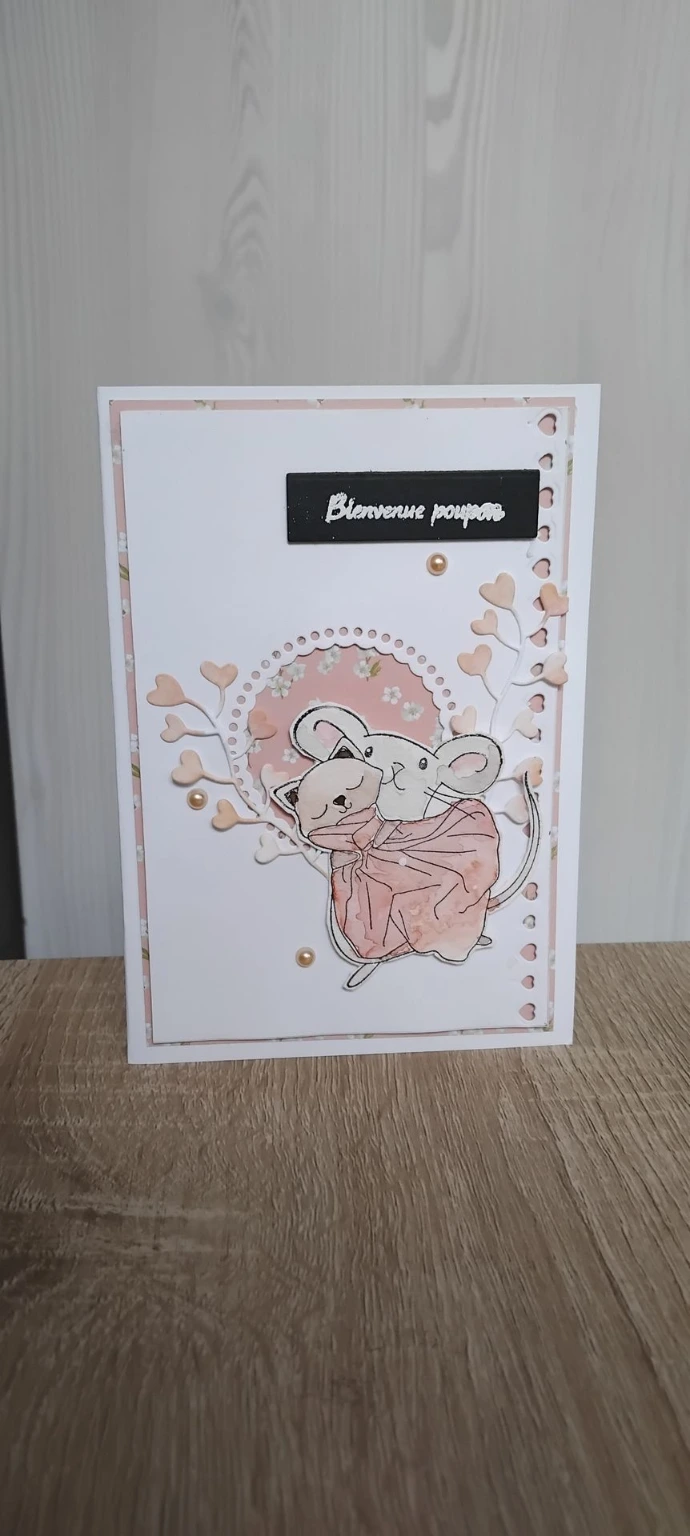 carte fantaisie illustrée artisanale