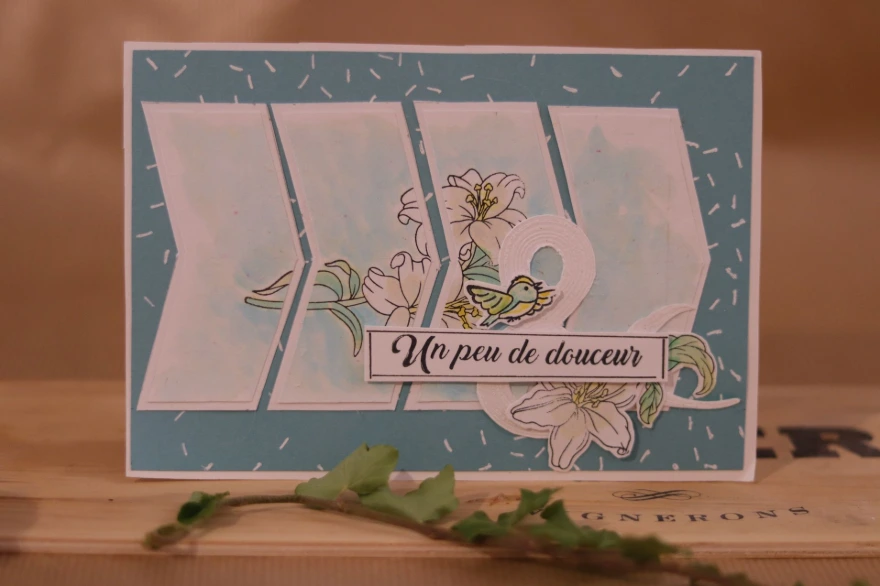 carte fantaisie illustrée artisanale