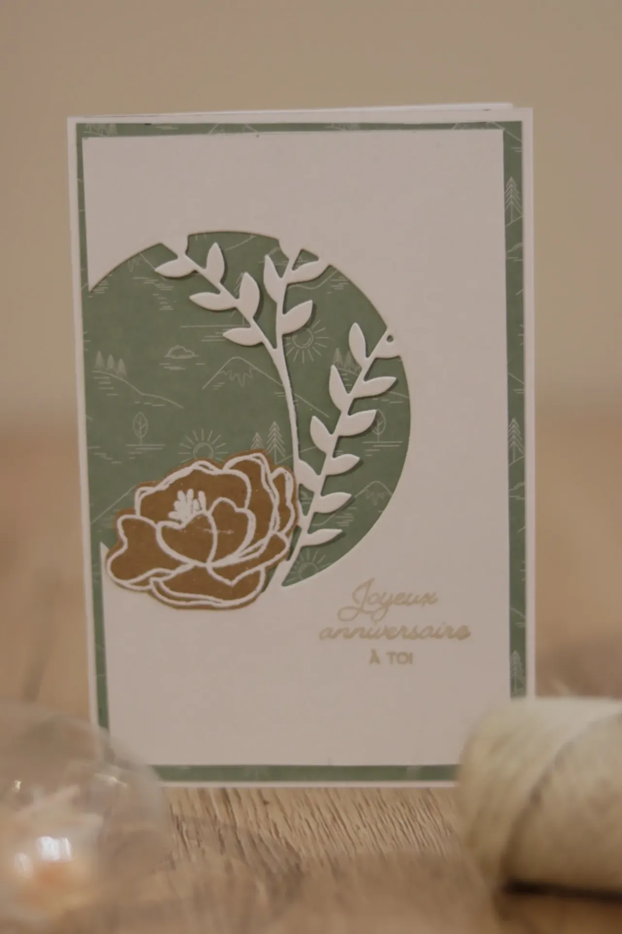 Carte Anniversaire nature